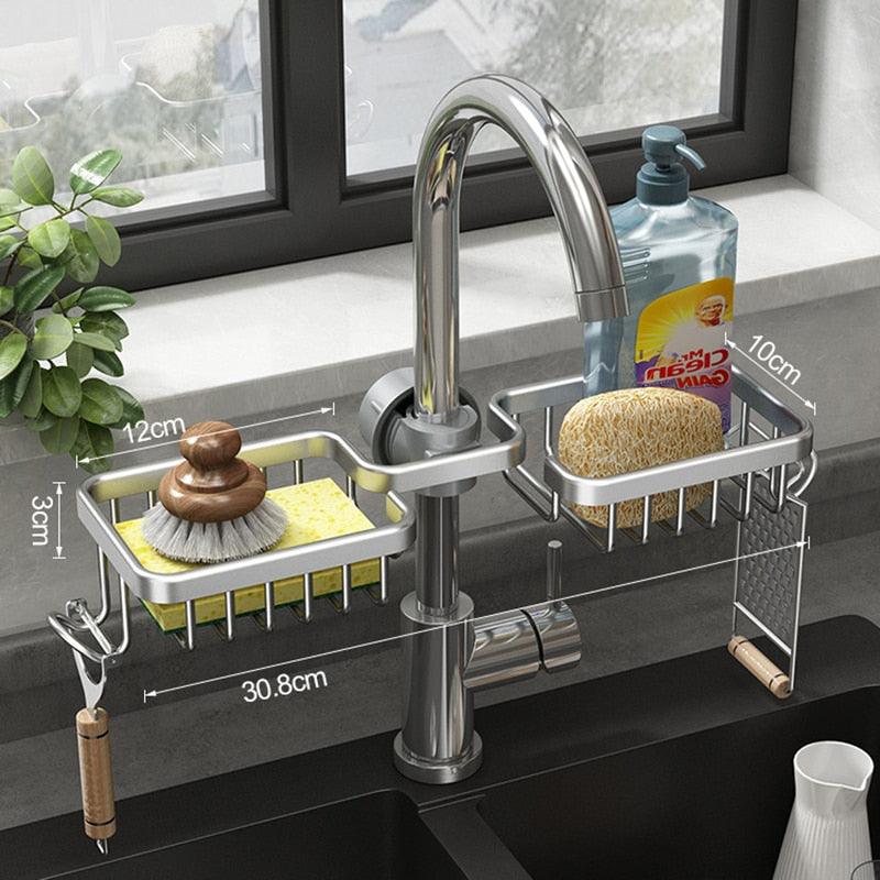 Organizador de Pia para Cozinha®-Kitchen Dish Drainer - Oneshopp 