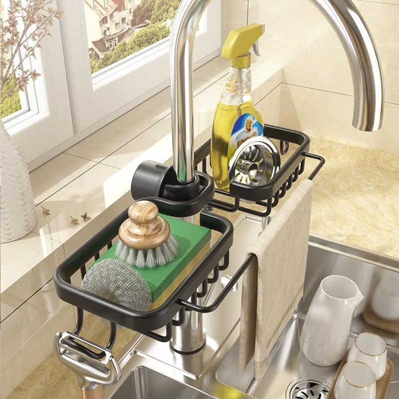 Organizador de Pia para Cozinha®-Kitchen Dish Drainer - Oneshopp 