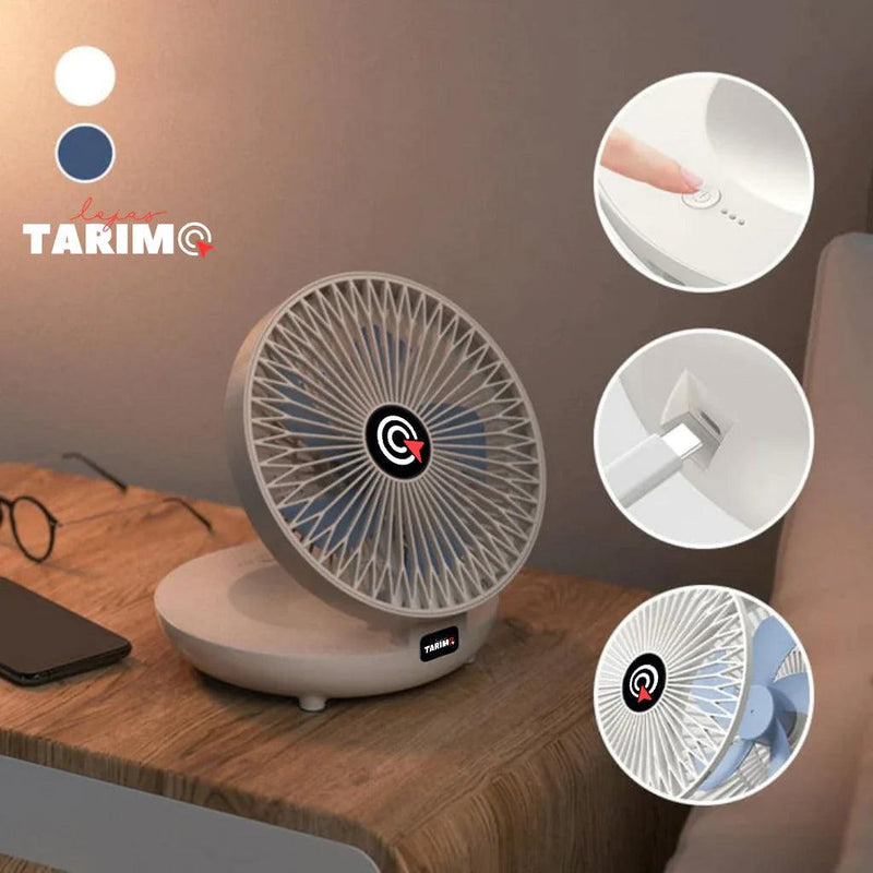 Mini Ventilador Power Fresh 3 em 1 - Dobrável, Portátil e Potente + FRETE GRÁTIS - Oneshopp 