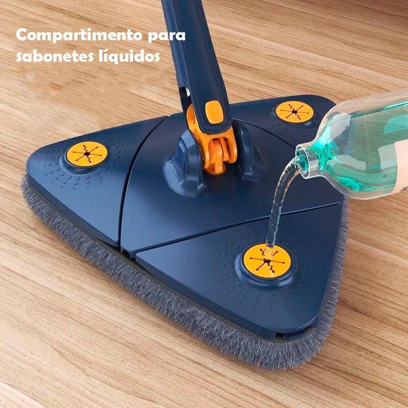 Esfregao Rodo Limpeza Triangulo Mop Giratorio 360° - Oneshopp 